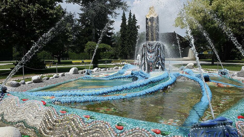 Mosesbrunnen Bärnbacher_Wasserfontaine_2 | © Enrico Caracciolo