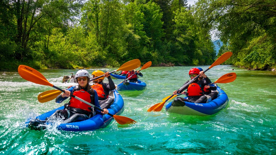 Flusswandern auf der Enns