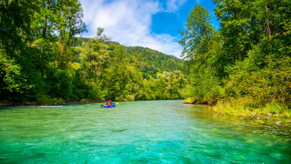 Flusswandern auf der Enns